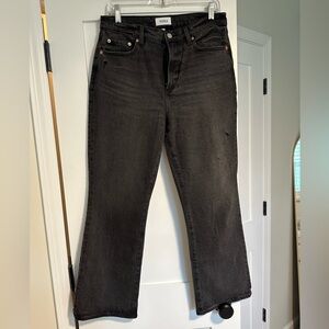 Pistola Ally Ankle Black Jeans